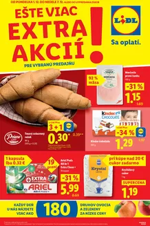 Katalóg Lidl v Bratislava | Platné od 01. 12. 2025 | 2025-12-01T00:00:00.000Z - 2025-12-07T00:00:00.000Z