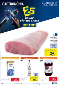 Katalóg METRO v Komárno | Gastronómia | 2025-11-19T00:00:00.000Z - 2025-12-09T00:00:00.000Z