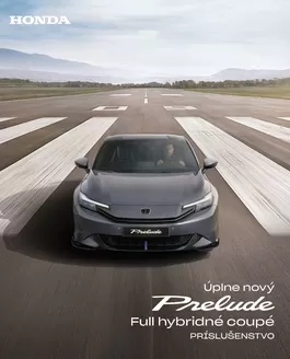 Katalóg Honda v Zvolen | Honda SK príslušenstvo Prelude | 2025-12-06T00:00:00.000Z - 2025-12-20T00:00:00.000Z
