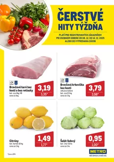 Katalóg METRO v Strážske | Čerstvé hity týždňa | 2025-12-08T00:00:00.000Z - 2025-12-14T00:00:00.000Z
