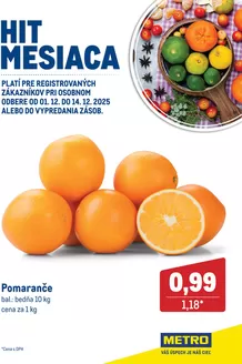 Katalóg METRO v Strážske | Hit mesiaca december | 2025-12-01T00:00:00.000Z - 2025-12-14T00:00:00.000Z