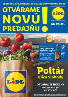 Katalóg Lidl v Trstená | Ponuka platná od 11. 12. 2025 | 2025-12-11T00:00:00.000Z - 2025-12-14T00:00:00.000Z