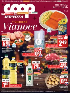 Katalóg COOP Jednota v Piešťany | Najlepšie ponuky pre šetrných | 2025-12-11T00:00:00.000Z - 2025-12-17T00:00:00.000Z