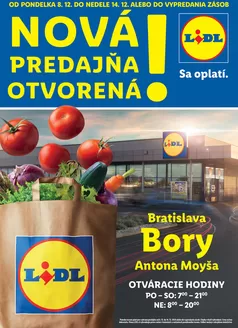 Katalóg Lidl v Bratislava | Ponuka platná od 08. 12. 2025 | 2025-12-08T00:00:00.000Z - 2025-12-14T00:00:00.000Z
