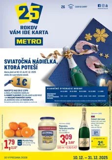 Katalóg METRO v Piešťany | Maloobchod | 2025-12-10T00:00:00.000Z - 2025-12-31T00:00:00.000Z