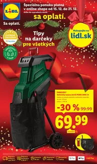 Katalóg Lidl v Podolínec | Platný od 15. 12. 2025 | 2025-12-14T00:00:00.000Z - 2025-12-21T00:00:00.000Z