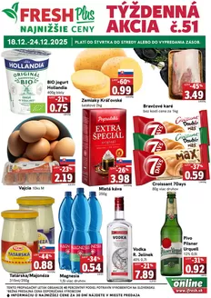 Katalóg Fresh v Malacky | Aktuálne ponuky a akcie | 2025-12-18T00:00:00.000Z - 2025-12-24T00:00:00.000Z