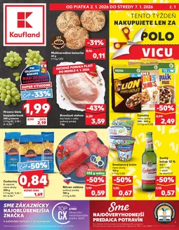 Katalóg Kaufland v Bratislava | Aktuálne špeciálne akcie | 2026-01-02T00:00:00.000Z - 2026-01-07T00:00:00.000Z