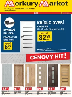 Katalóg Merkury Market v Žilina | Leták Merkury Market | 2026-01-02T00:00:00.000Z - 2026-01-31T00:00:00.000Z