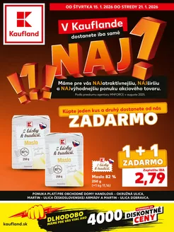 Katalóg Kaufland v Prešov | Ponuky pre lovcov výhodných ponúk | 2026-01-15T00:00:00.000Z - 2026-01-21T00:00:00.000Z