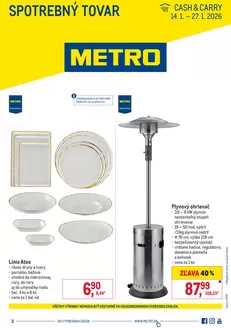 Katalóg METRO v Prešov | Spotrebný tovar | 2026-01-14T00:00:00.000Z - 2026-01-27T00:00:00.000Z