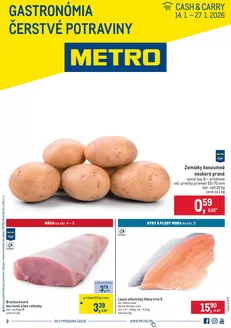 Katalóg METRO v Prešov | Gastronómia - Čerstvé potraviny | 2026-01-14T00:00:00.000Z - 2026-01-27T00:00:00.000Z