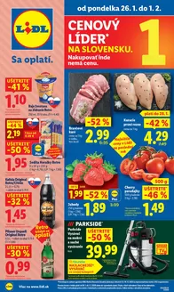 Katalóg Lidl v Holíč | Platný od 26. 01. 2026 | 2026-01-26T00:00:00.000Z - 2026-02-01T00:00:00.000Z