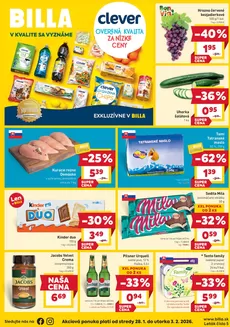 Katalóg Billa v Žilina | Najlepšie ponuky a zľavy | 2026-01-28T00:00:00.000Z - 2026-02-03T00:00:00.000Z