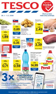 Katalóg Tesco v Žilina | 20260122113508203 2025 P49 SK HM CHM | 2026-01-28T00:00:00.000Z - 2026-02-03T00:00:00.000Z