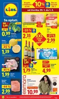 Katalóg Lidl v Bratislava | Platný od 29. 01. 2026 | 2026-01-29T00:00:00.000Z - 2026-02-01T00:00:00.000Z