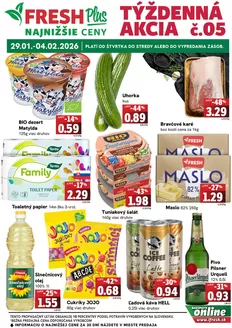 Katalóg Fresh v Liptovský Mikuláš | Týždenná akcia FRESH Plus | 2026-01-29T00:00:00.000Z - 2026-02-04T00:00:00.000Z