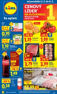 Katalóg Lidl v Dolný Kubín | Platný od 02. 02. 2026 | 2026-02-02T00:00:00.000Z - 2026-02-08T00:00:00.000Z