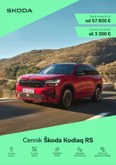 Katalóg Škoda v Hlohovec | Skoda Kodiaq NG RS cennik | 2026-02-05T00:00:00.000Z - 2026-02-19T00:00:00.000Z