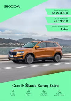 Katalóg Škoda v Bratislava | Skoda Karoq Extra cennik | 2026-02-07T00:00:00.000Z - 2026-02-21T00:00:00.000Z