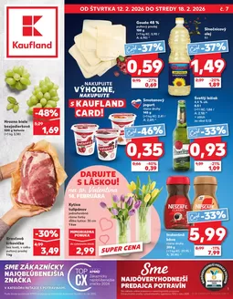 Katalóg Kaufland | Skvelá ponuka pre lovcov výhodných ponúk | 2026-02-12T00:00:00.000Z - 2026-02-18T00:00:00.000Z