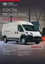 Katalóg Toyota v Nové Zámky | Cennik proace max | 2026-01-01T00:00:00.000Z - 2026-12-31T00:00:00.000Z