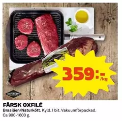 FÄRSK OXFILÉ