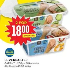 Garant - LEVERPASTEJ