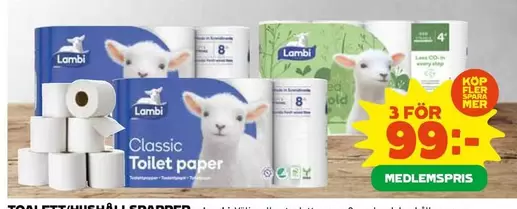 Lambi - Toilet paper