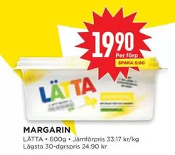Lätta - MARGARIN