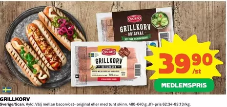 Scan - GRILLKORV