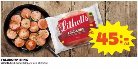 Lithells - FALUKORV I RING