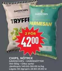 Gårdschips - CHIPS, NÖTMIX