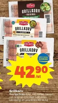 Scan - Grillkorv
