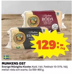 Wästgöta Kloster - MUNKENS OST