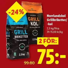Grillbriketter/ -kol