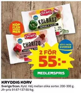 Scan - KRYDDIG KORV