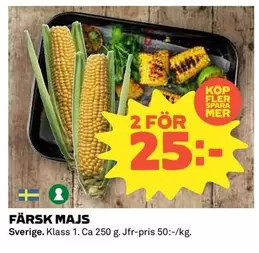 Mer - FÄRSK MAJS