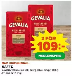 gevalia - KAFFE