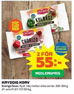 Scan - KRYDDIG KORV