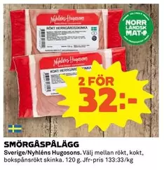 SMÖRGÅSPÅLÄGG