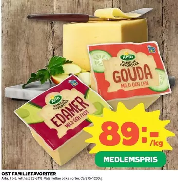 Arla - FAMILJEFAVORITER