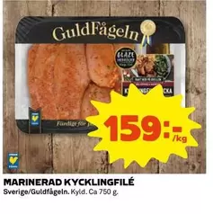 Guldfågeln - MARINERAD KYCKLINGFILÉ