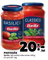 Barilla - PASTASÅS