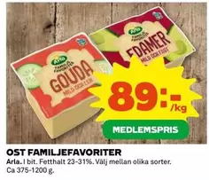 Arla - FAMILJEFAVORITER