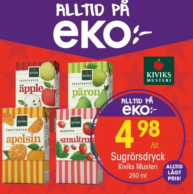 EKO - Sugrörsdryck