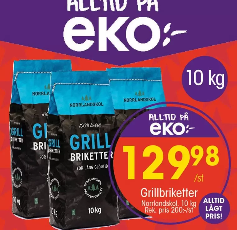 EKO - Grillbriketter