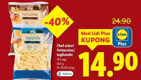Select - Fettuccine/tagliatelle