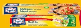 Toppits - Bakplåtspapper, Plastfolie