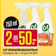 Cif - RENGÖRINGSSPRAY